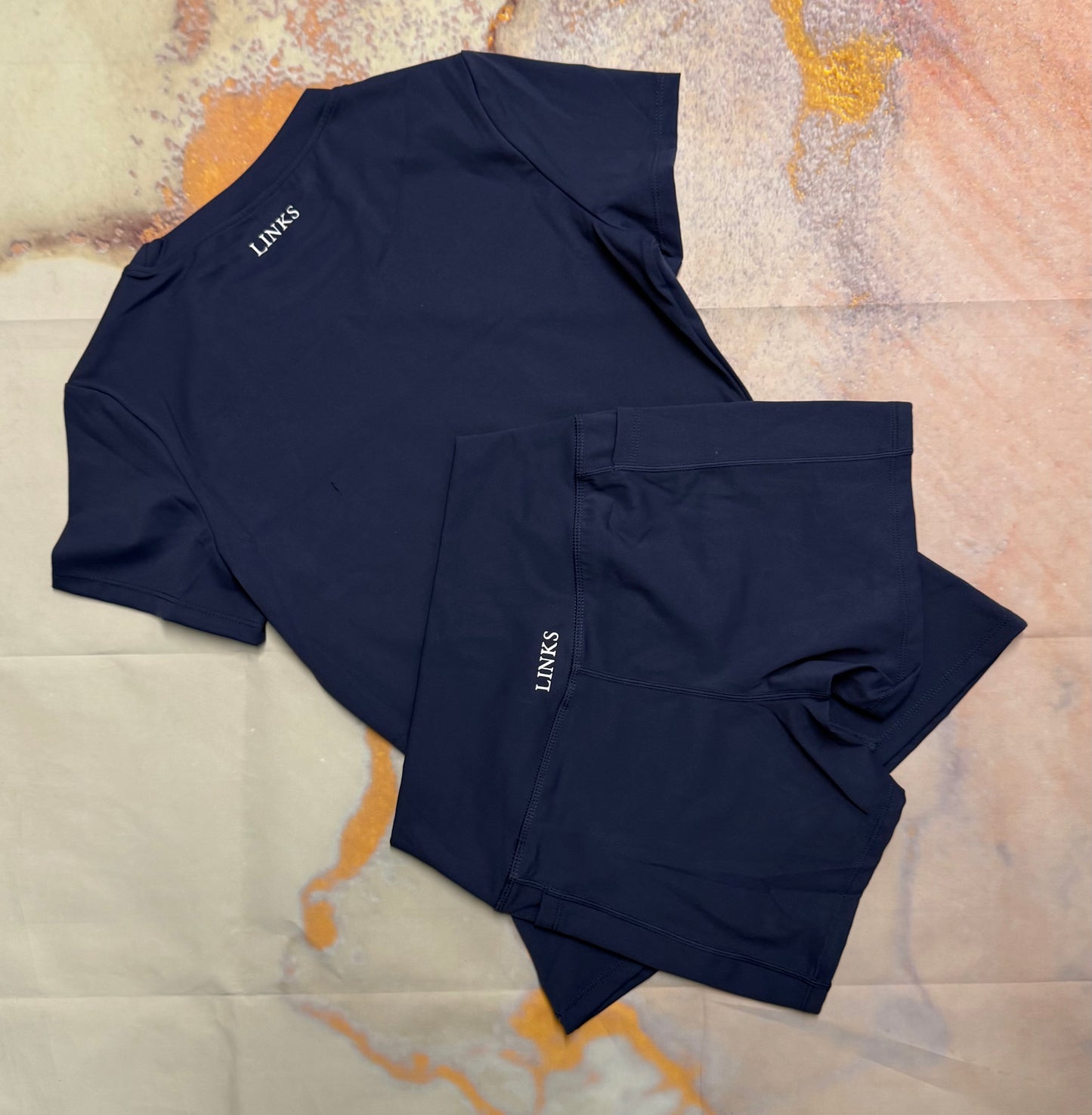 *PRE-ORDER* Navy basic shorts co ord