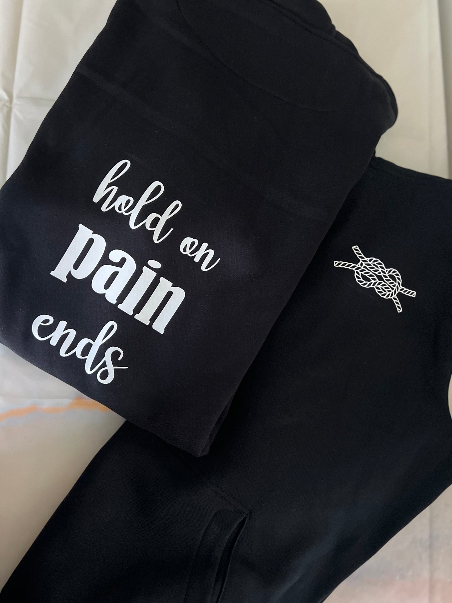 Unisex Pain Ends Hoodie