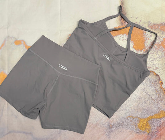 *PRE-ORDER* Stone cross back 2 piece